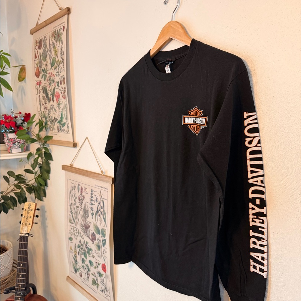 Men’s Medium - Harley-Davidson - Black Long Sleeve Tee